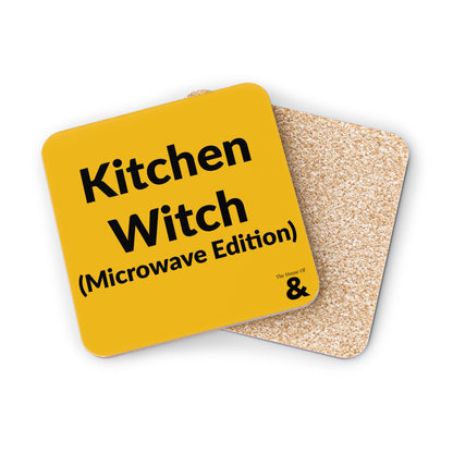 Coaster - Kitchen Witch - Microwave Edition (Yellow)