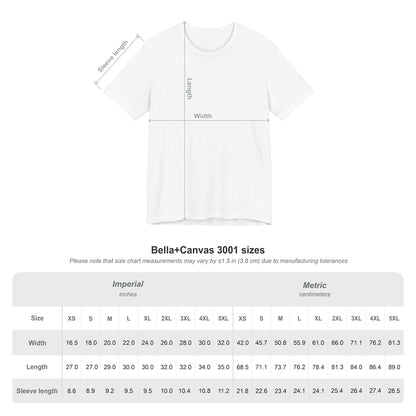 Unisex Jersey Short Sleeve Tee - Fruity! in Midnight (M)