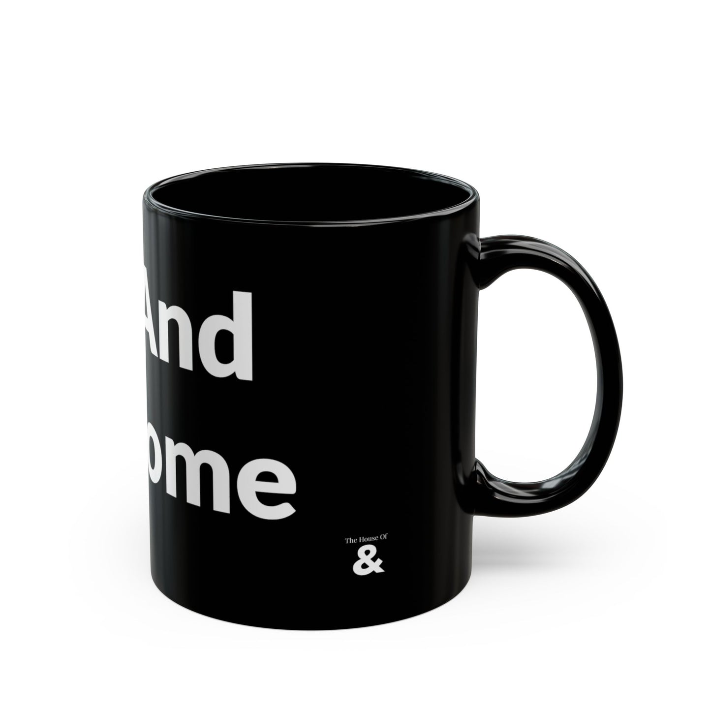 Black Mug - Deaf And Handsome