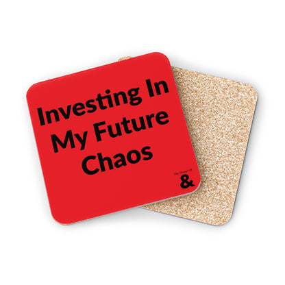 Coaster - Investing In My Future Chaos (Red)