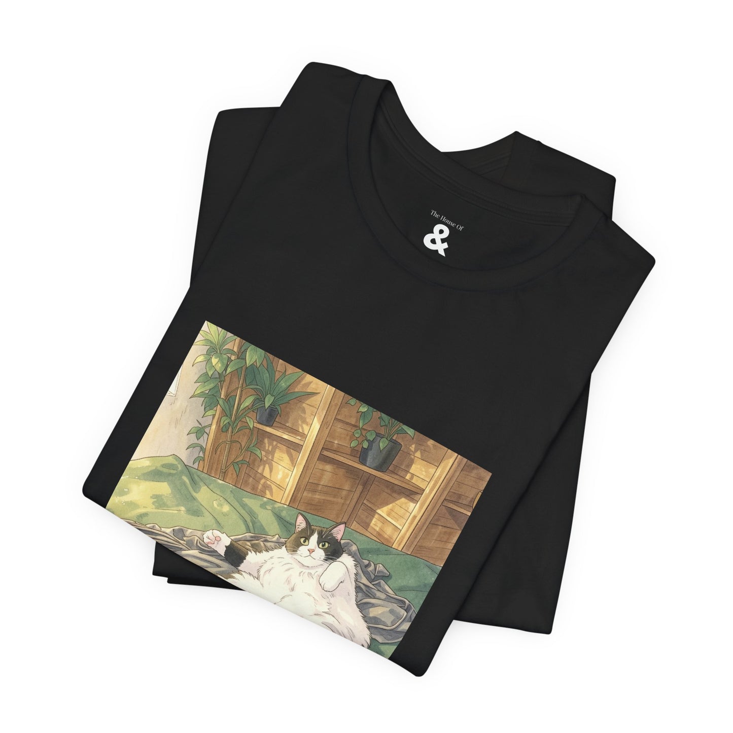 Unisex Jersey Short Sleeve Tee - Poser in Midnight (M)