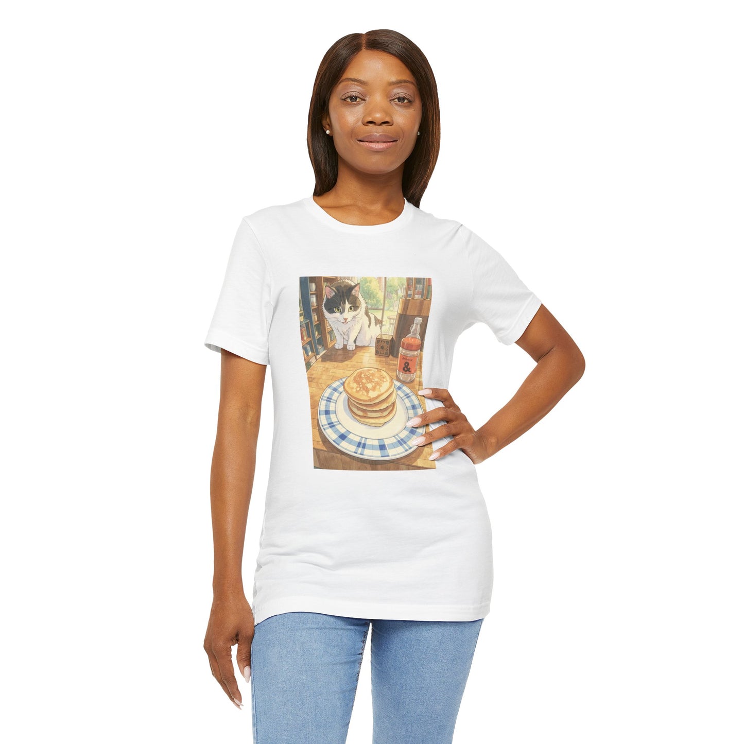 Unisex Jersey Short Sleeve Tee - Hunter & Prey in Cloud (M)