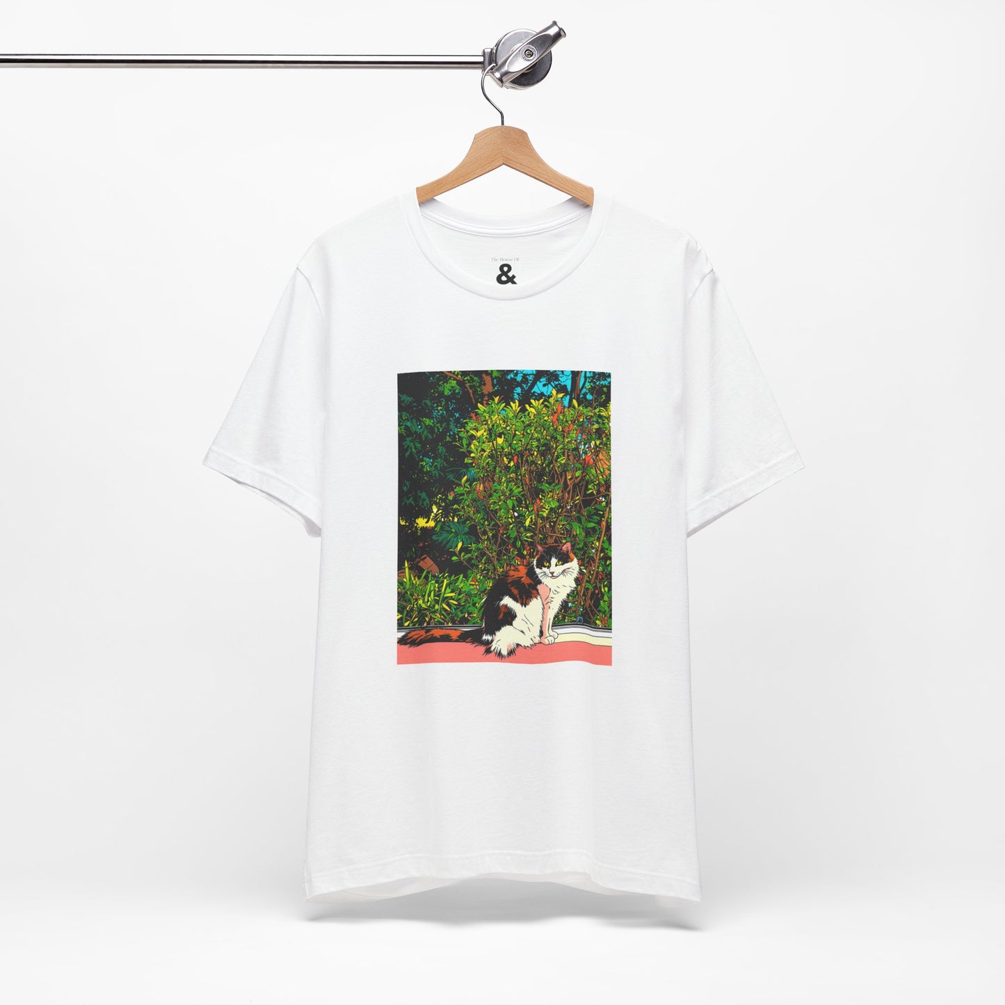 Unisex Jersey Short Sleeve Tee - Quiet Repose in Cloud (M)
