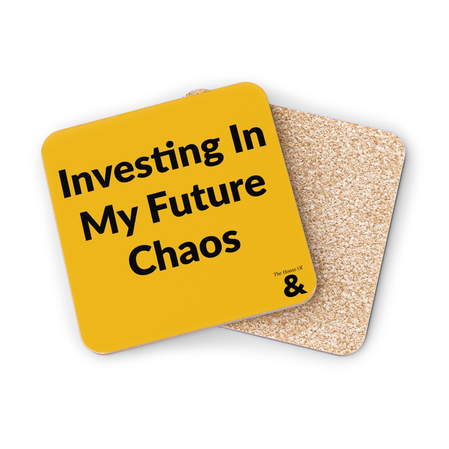 Coaster - Investing In My Future Chaos (Yellow)