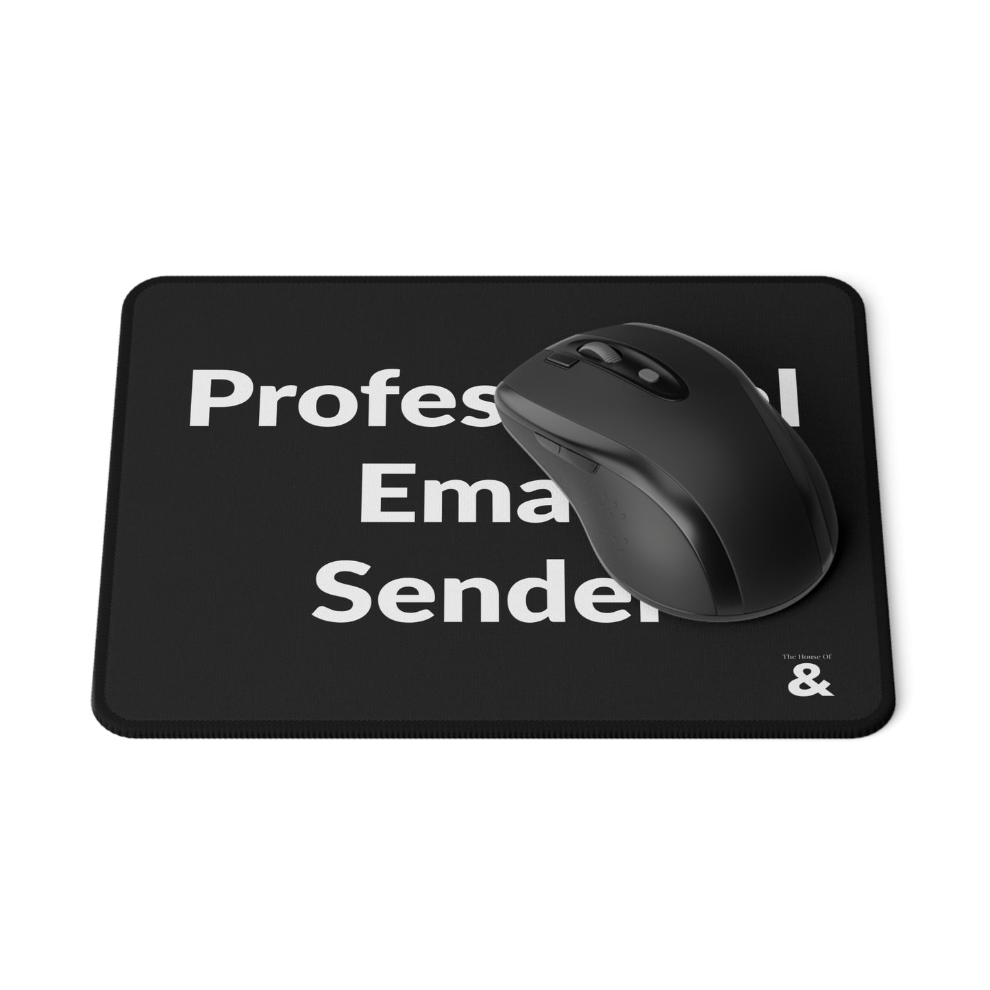 Non-Slip Gaming Mouse Pad - Professional Email Sender (Black)