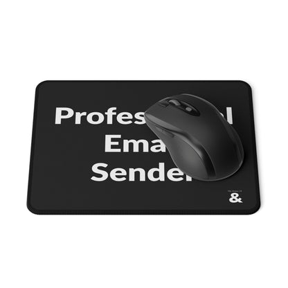 Non-Slip Gaming Mouse Pad - Professional Email Sender (Black)