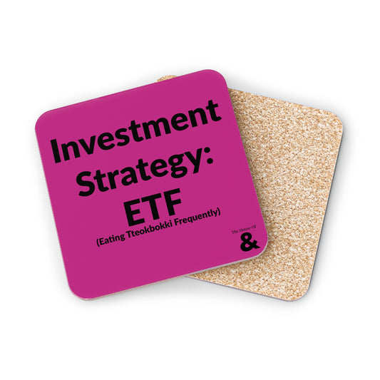 Coaster - My Investment Strategy: ETF - Tteokbokki (Dark Pink)