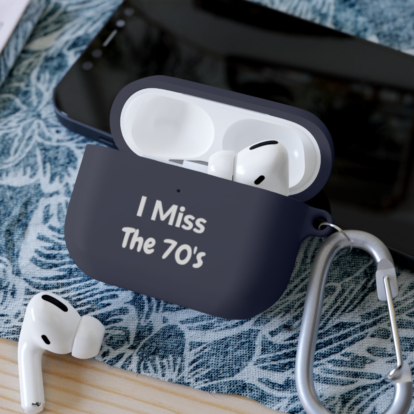 AirPods Pro Case Cover - I Miss The 70's - White Text