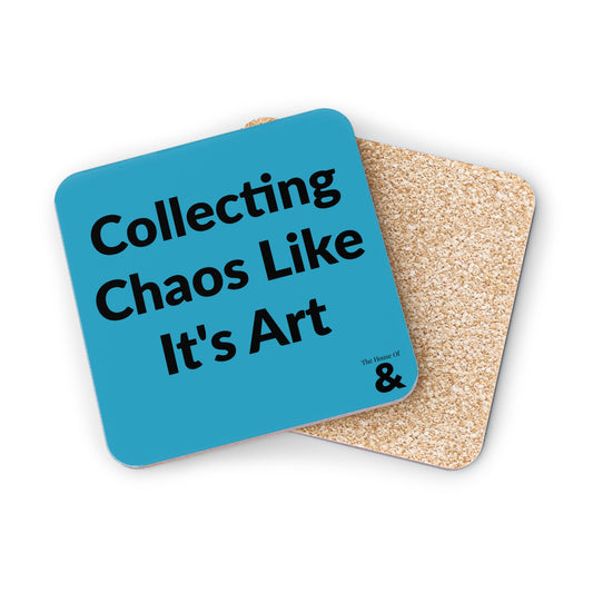 Coaster - Collecting Chaos Like It's Art (Turquoise)