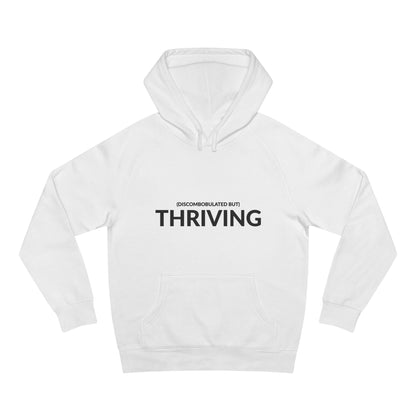 Unisex Supply Hoodie - Discombobulated But Thriving in Cloud (M)
