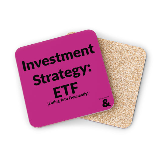 Coaster - My Investment Strategy: ETF - Tofu (Dark Pink)
