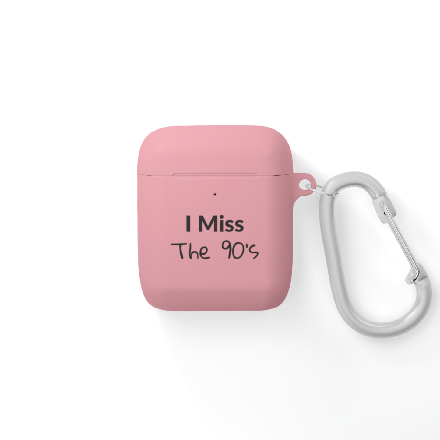 AirPods Case Cover - I Miss The 90's - Black Text
