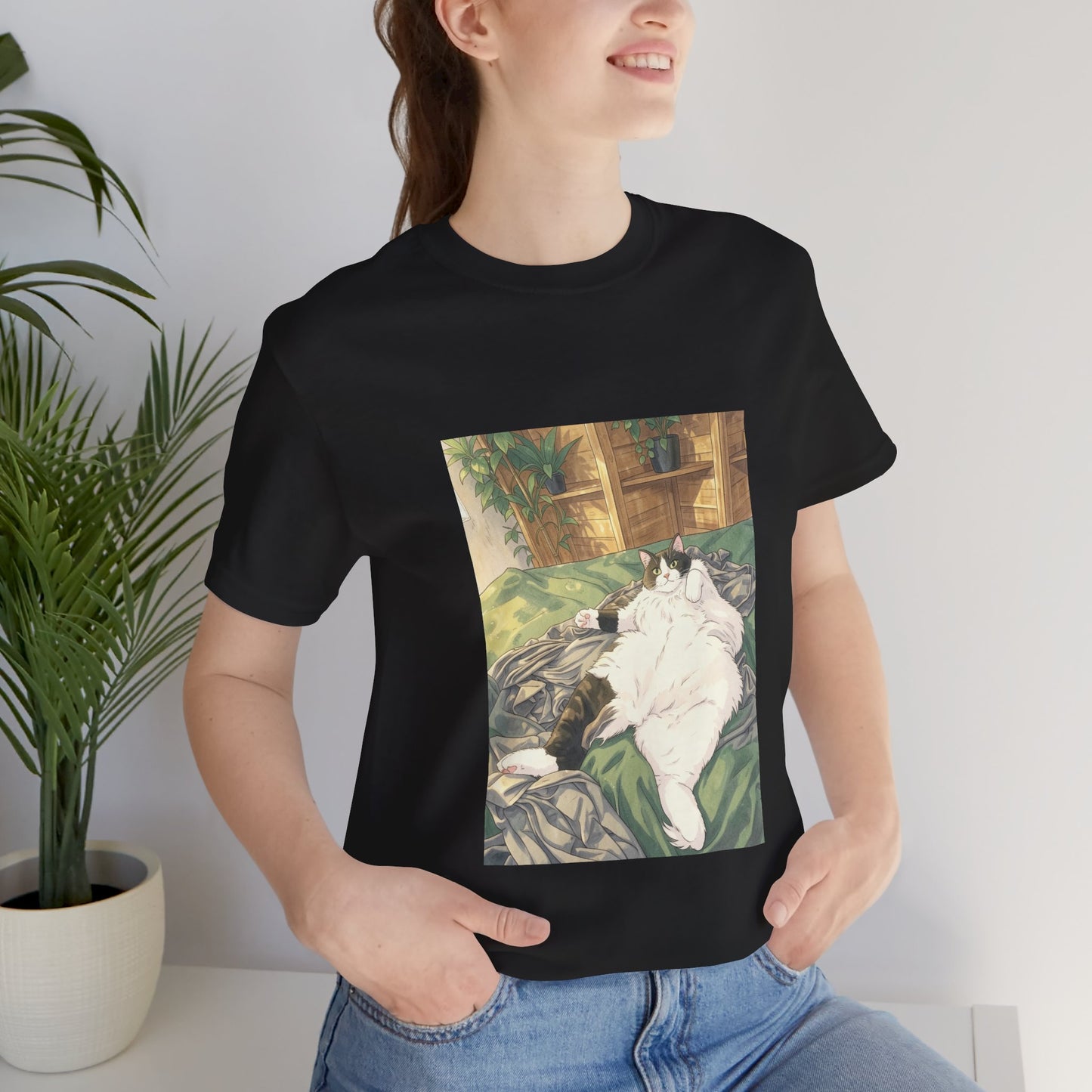 Unisex Jersey Short Sleeve Tee - Poser in Midnight (S)