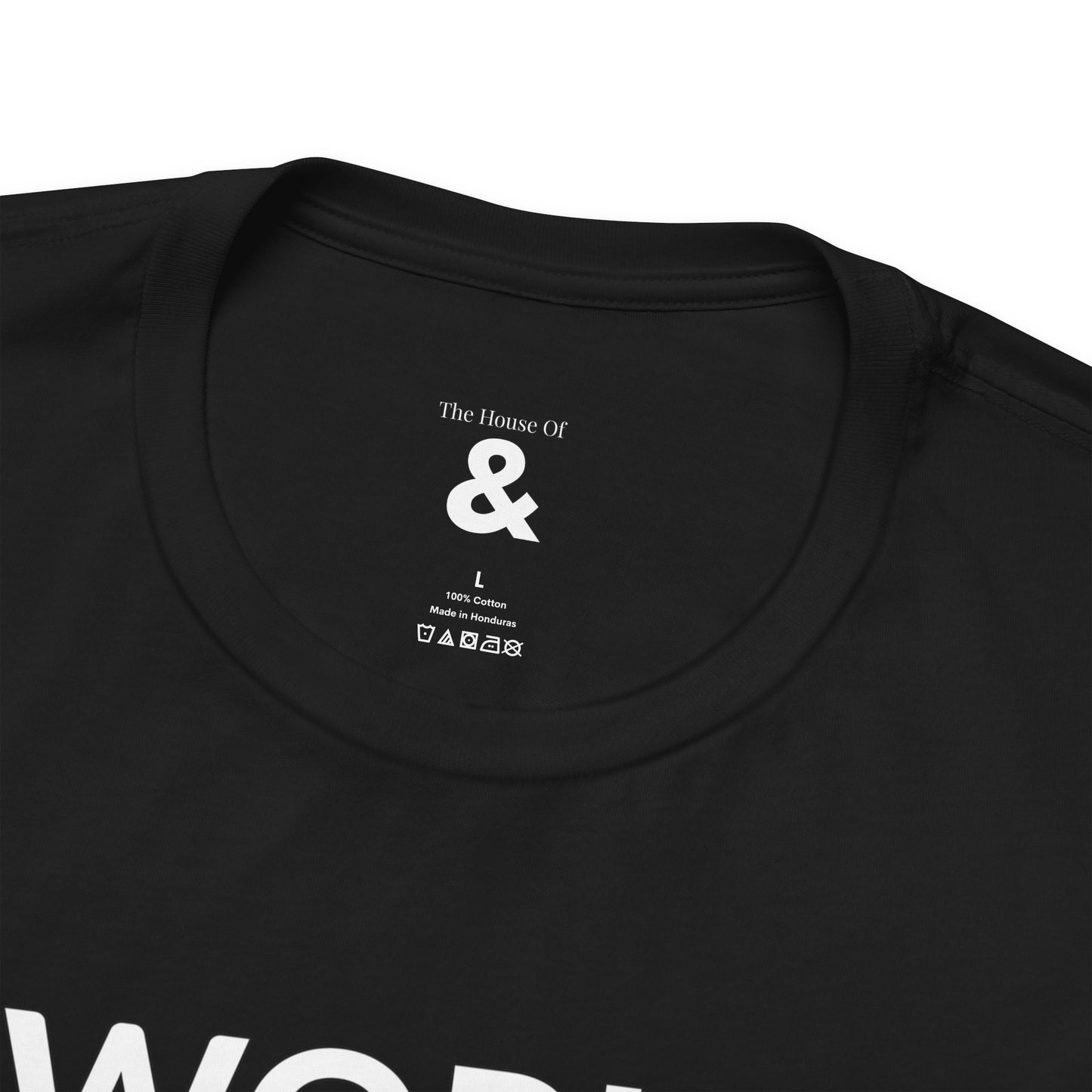 Unisex Jersey Short Sleeve Tee - World Domination Or Lunch? in Midnight (M)