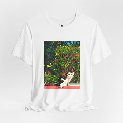 Unisex Jersey Short Sleeve Tee - Quiet Repose in Cloud (M)