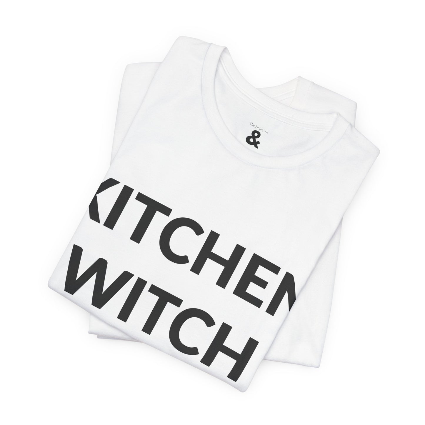 Unisex Jersey Short Sleeve Tee - Kitchen Witch (Microwave Edition) in Cloud (S)