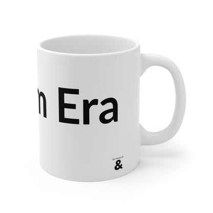 White Ceramic Coffee Cup - Napalm Era