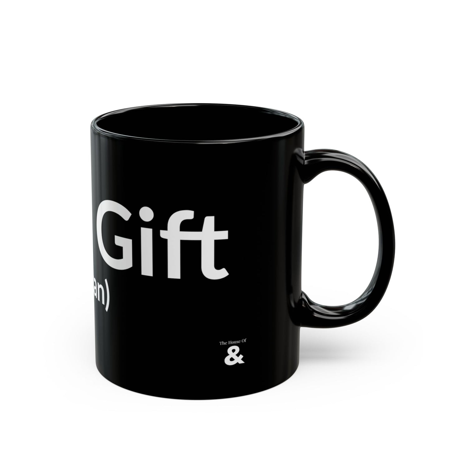 Black Mug - God's Gift (To Satan)