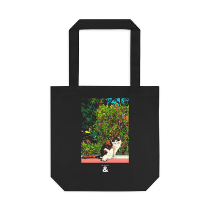 Midnight Cotton Tote Bag - Quiet Repose