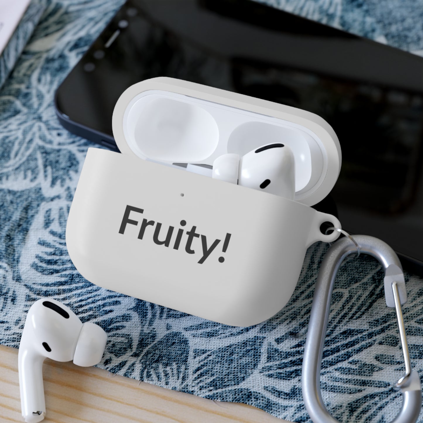 AirPods Pro Case Cover - Fruity! - Black Text