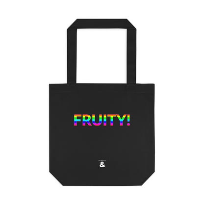 Midnight Cotton Tote Bag - Fruity! (Pride Collection)
