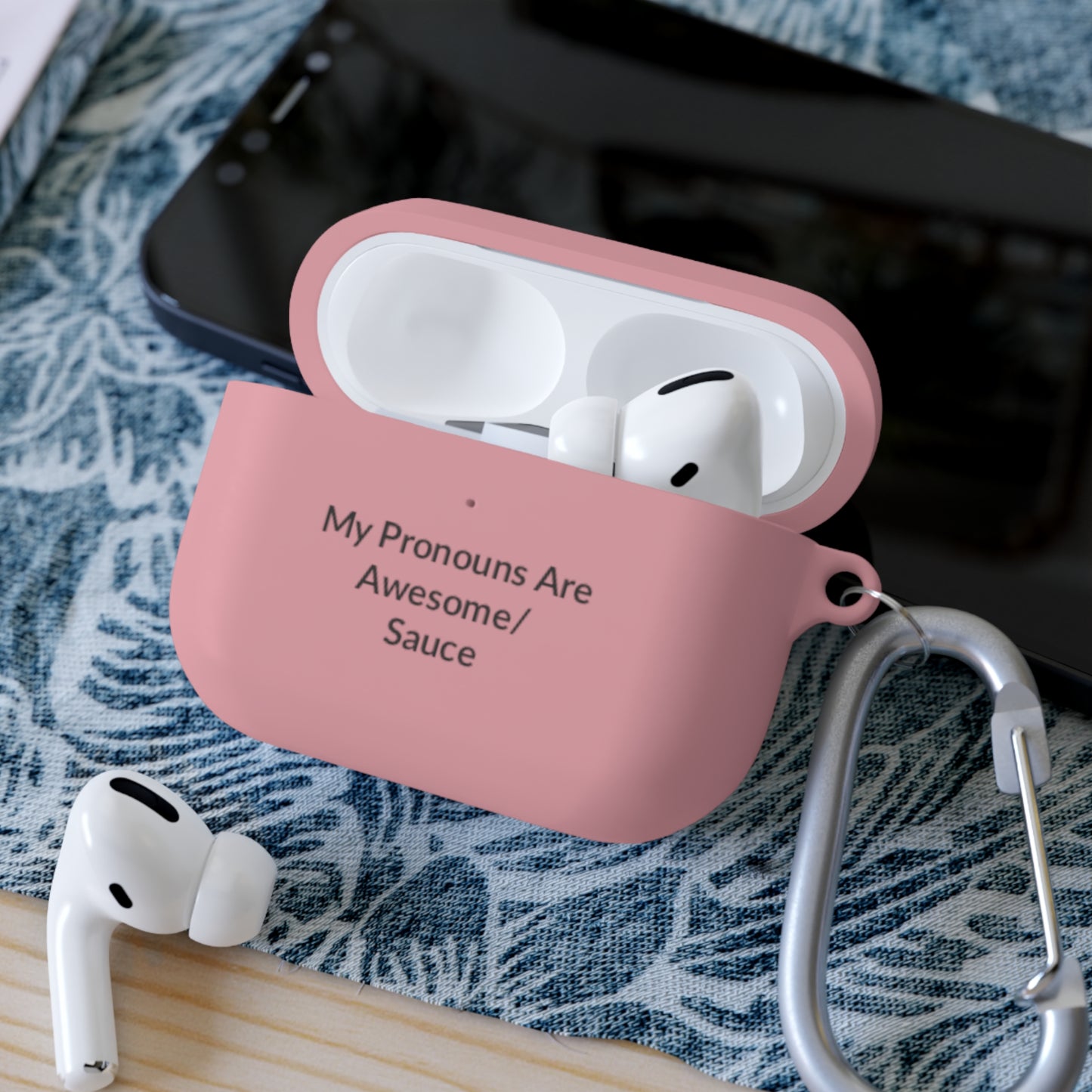 AirPods Pro Case Cover - Awesome/Sauce - Black Text