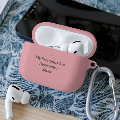 AirPods Pro Case Cover - Awesome/Sauce - Black Text