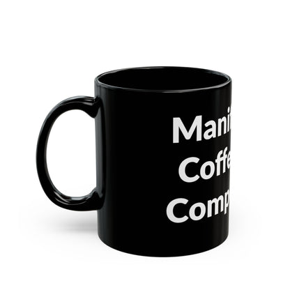 Black Mug - Manifesting Coffee And Competence