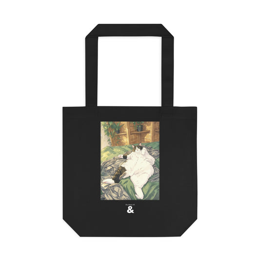 Midnight Cotton Tote Bag - Poser